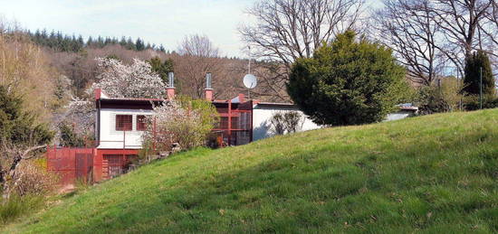 Ehem. Jagdhaus/Wochenendhaus, großes Grundstück, Waldrand-Lage