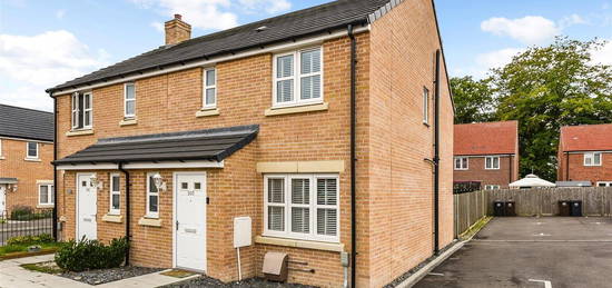 Semi-detached house for sale in Halter Way, Andover SP11