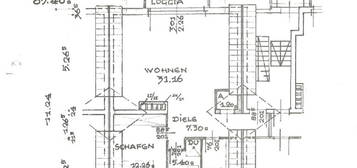 Ansprechende und sanierte 2-Zimmer-DG-Wohnung mit geh. Innenausstattung mit Balkon und EBK in Minden