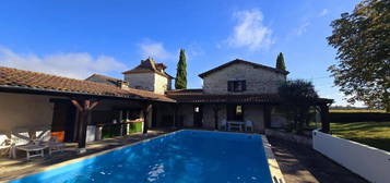 Ensemble de deux maisons avec 2 piscines