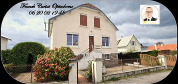 MAISON DE 109 M² SUR SOUS-SOL ET ETAGE, L’ENSEMBLE SUR 1064 M² DE TERRAIN CLOS AVEC DES ANNEXES :