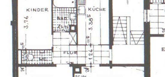 Gepflegte 3-Raum-Wohnung mit Balkon und Einbauküche in Ravensburg