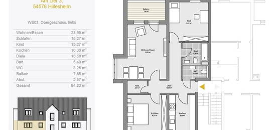 Hillesheim: Gemütliche 3-ZKB-Wohnung zum Wohlfühlen!