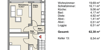 Gemütliche 2-Zimmer Wohnung mit Balkon in Köln!