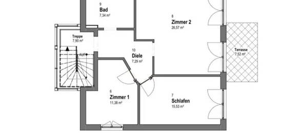 Neubezug! 3 Zimmer mit Terrasse & Einbauküche