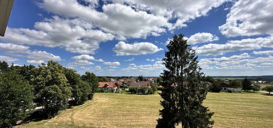 Eingebettet in die malerische Idylle des nördlichen Schwarzwaldes...mit einem schönen Ausblick