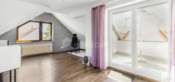 Maisonette im DG mit SW-Dachterrasse, EBK und Garage | zzgl. 25 qm fast fertige Ausbaureserve