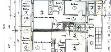 Neuwertige 2-Zimmer-Wohnung mit Balkon, Garten und Einbauküche in Ettenheim-Wallburg