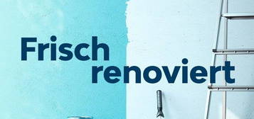 Frisch renovierte 4-Zimmer-Wohnung