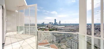 JETZT wird's leywand. Das Wohnhochhaus am Nordbahnviertel - Rooftop mit Kaminanschluss (Top 195)