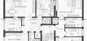 86 m² EG (Hochparterre) 3ZKBB mit Garage in Steinhagen Zentrum