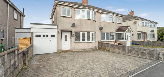 Semi-detached house for sale in Saville Crescent, Weston-Super-Mare BS22