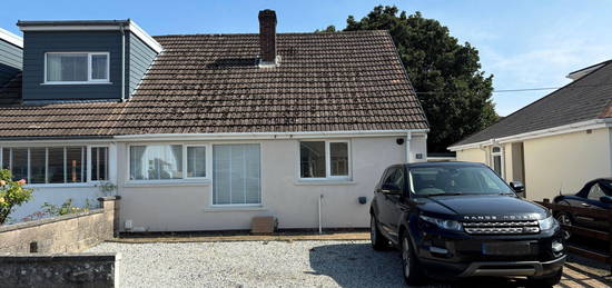 Semi-detached bungalow to rent in Clifford Avenue, Kingsteignton, Newton Abbot TQ12