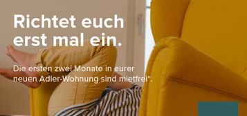 Die ersten 2 Mieten gehen auf uns - Wunderschöne Wohnung mit toller EBK & gemütlichem Balkon