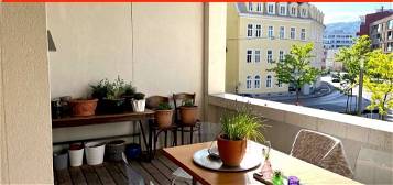 PROVISIONSFREI - Lend: Terrassen-Neubautraum mit 2 Zimmern und Extra-Küche