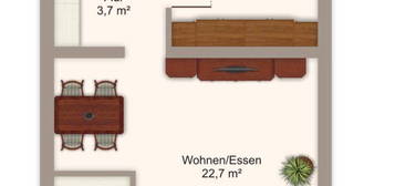 2 Zimmer Wohnung ab sofort zu vermieten