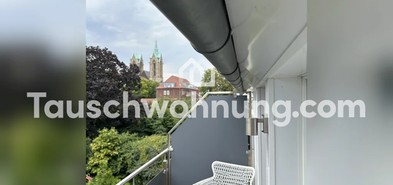 Tauschwohnung: Südviertel 55qm, 2 ZKB mit EBK u. Balkon, zentral aber ruhig