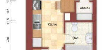 Kleine 2 Zimmer Wohnung