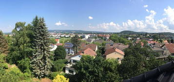 Apartment mit Panoramablick über Aschaffenburg bis nach Frankfurt