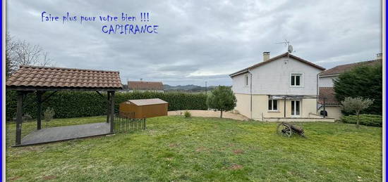 Dpt Saône et Loire (71), à vendre proche de LA CLAYETTE maison P5 - 3 chambres - 106m² - terrain 875 m²