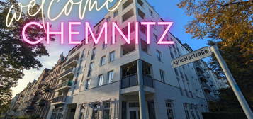 ++ exklusive Lage! schöne, neue 3-Raum Erdgeschosswohnung mit Balkon und Einbauküche++