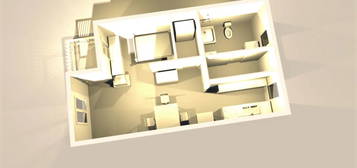 Freundliche, barrierefreie 45m2 Wohnung, inkl. Küche (ablösefrei)
