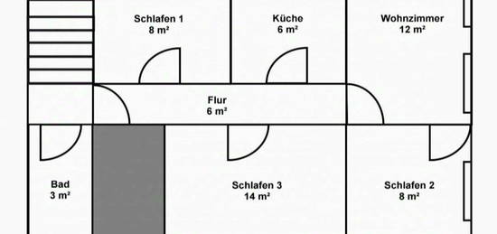 Altbauwohnung in Nesselwang zu vermieten