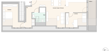 Schöne 3-Zimmer-Wohnung im Neubau mit Loggia zum Erstbezug (2-6)