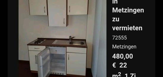 1 Zimmer Wohnung in Metzingen