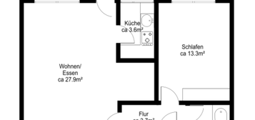 Stilvolle 2-Raum-Wohnung mit EBK in München Obermenzing