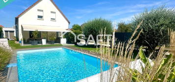 MAISON PISCINE - GEOTHERMIE - PAC - TERRAIN 950m²