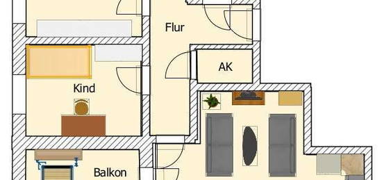 3 ZKB Wohnung Biedenkopf-Neubau-Aufzug - Alters- und behindertengerechte Ausstattung mit Aufzug