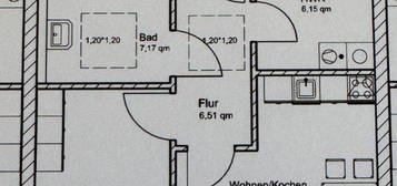 2 Zimmer Wohnung in Ebsmoor