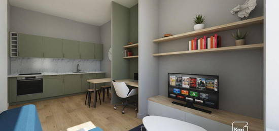 Studio 1 pièce 21m² rue du Lac