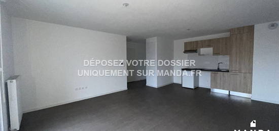 Appartement  à louer, 2 pièces, 1 chambre, 48 m²