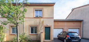 Castelginest Maison T3 de 66.08 m2 avec Garage18m2, Terrasse 7m2 et Jardin 21m2