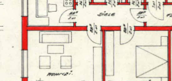 3-Zmmerwohnung mit Anschluss an Seniorenlebensgemeinschaft