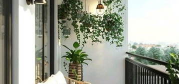 Appartement  à vendre, 3 pièces, 2 chambres, 60 m²