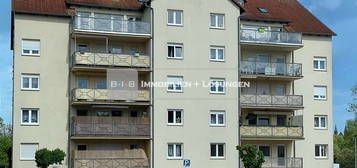 3 Zi. Wohnung mit Balkon, Gäste-WC, Fahrstuhl u. PKW-Stellplatz