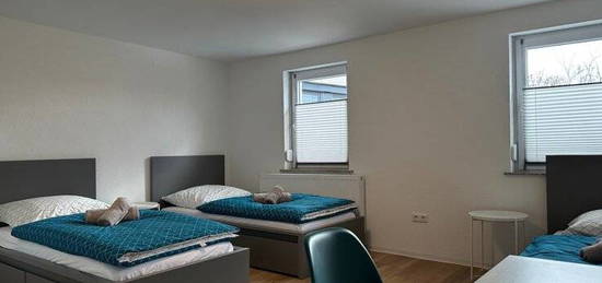 1 Haus für Sie alleine, mit 8 Zimmer, TV, Internet, 2x Küche, 2x Dusche/WC, Waschmaschine, Trockner, Parkplatz