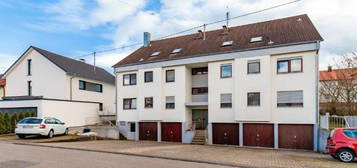 Gutgeschnittene 2 Zimmerwohnung mit Südterrasse und Garten