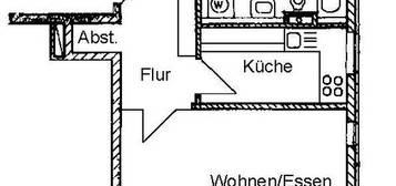 21_EI6538 Neu renovierte und großzügige 2-Zimmer-Eigentumswohnung mit Südbalkon / Tegernheim