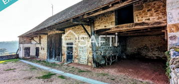 Ancien corps de ferme en pierre entre Clunisois et Charolais