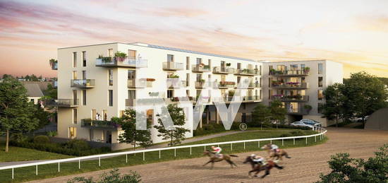 A VENDRE VUE SUR L'HIPPODROME F3 AVEC BALCON  DANS RESIDENCE NEU