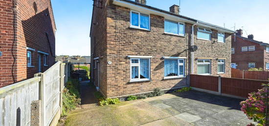 Semi-detached house for sale in Springfield Avenue, Shirebrook, Mansfield, Derbyshire NG20