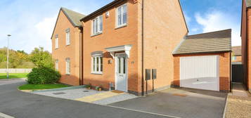 Detached house for sale in Godfrey Close, Leicester LE9