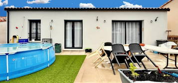 Villa de plain-pied  à vendre, 4 pièces, 3 chambres, 90 m²