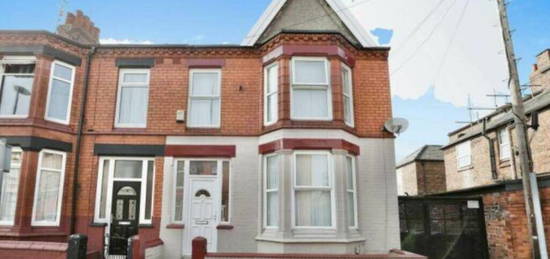 3 bedroom end of terrace house for sale