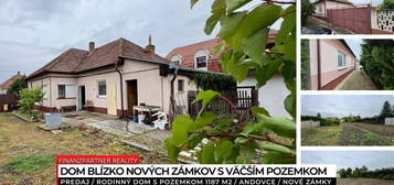 Rodinný dom s pozemkom 1187 m2, Andovce, Nové Zámky