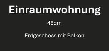 Einraumwohnung/1-Raum-Wohnung altersgerecht